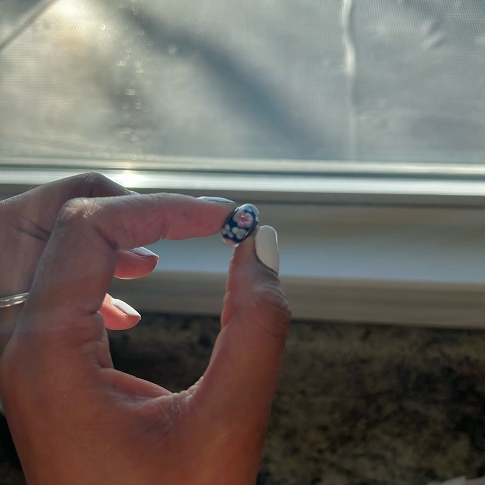 Pandora glass Charm
